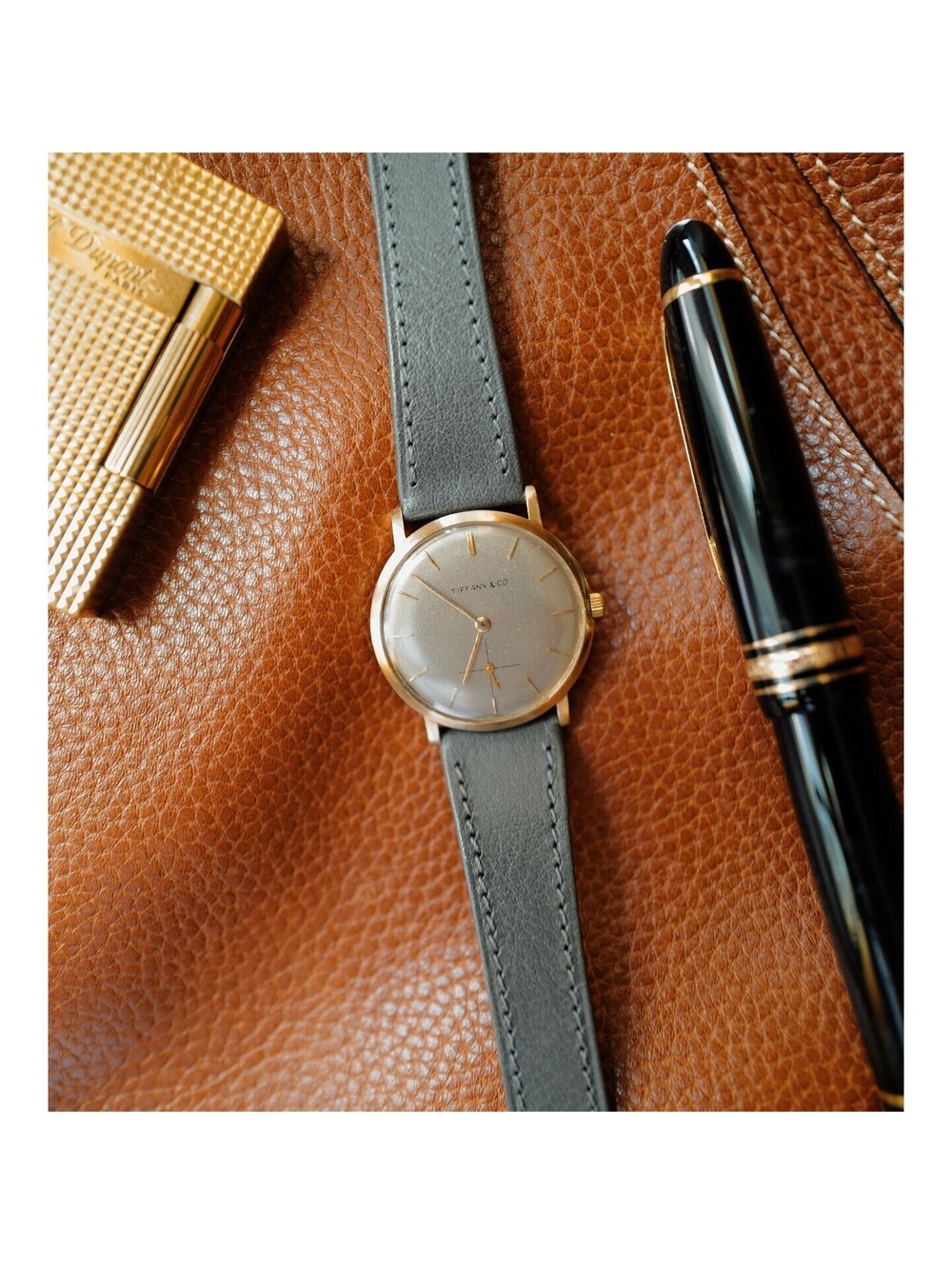 Vintage 1965 Tiffany & Co. 14k Gold Manual Wind Watch